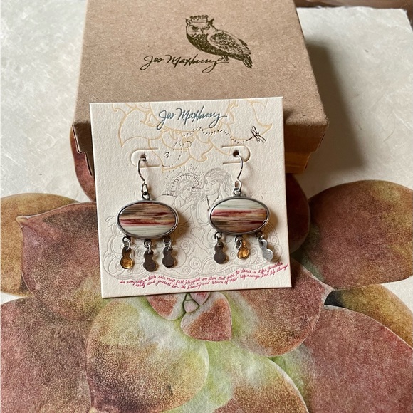 COPY - Jes Maharry Jasper earrings - Picture 6 of 7